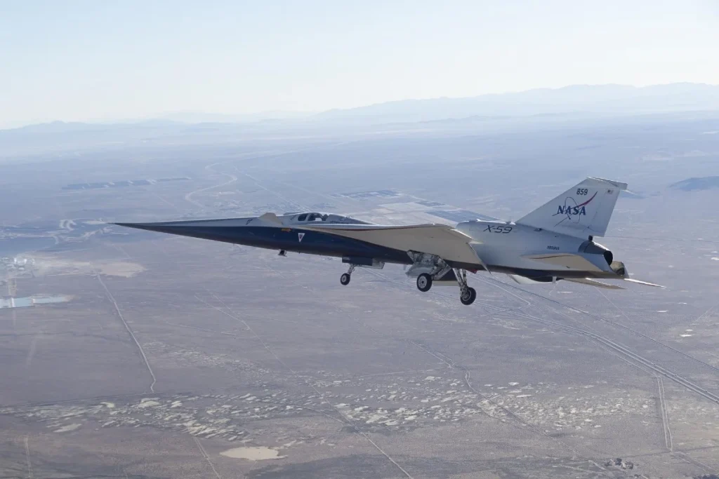 NASA is still working on X-59 - sometimes also known as Quesst - potentially the first commercially viable supersonic aircraft since Concorde
