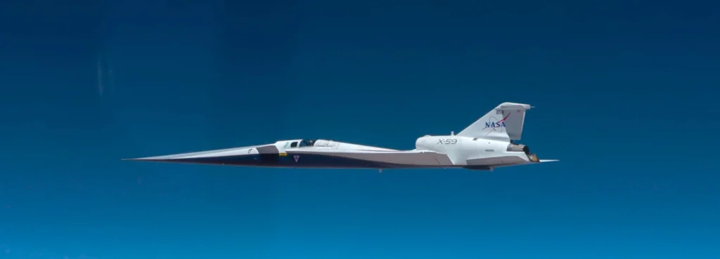 The NASA X-59 - Son of Concorde as some people call it - completed its first supersonic flight and solver the biggest problem supersonic aircraft face