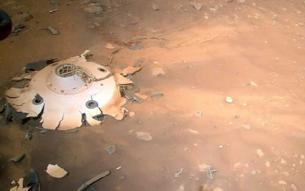 NASA's Ingenuity helicopter and Perseverance Rover found 'otherworldly' wreckage on the planet Mars, however, it wasn't quite what many had thought it to be