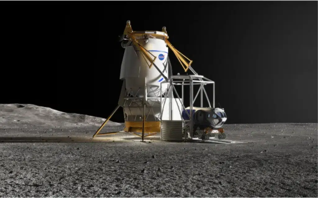 NASA is tasking SpaceX and Blue Origin with delivering its heavy cargo to the moon