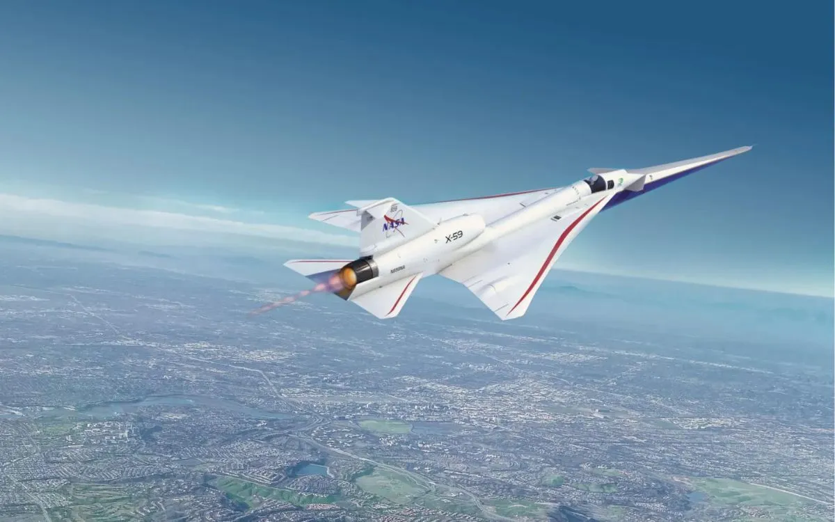 NASA’s X-59 ‘quiet’ supersonic jet passes critical test