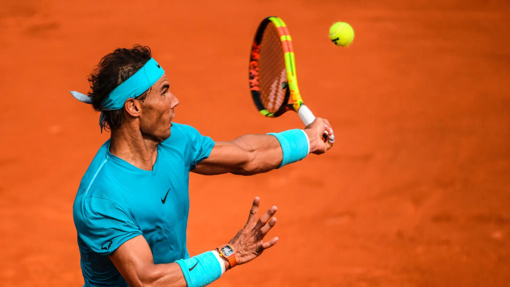 Nadal wearing the Richard Mille RM 27 03