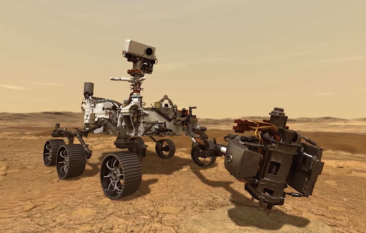 NASA's Perseverance rover on Mars