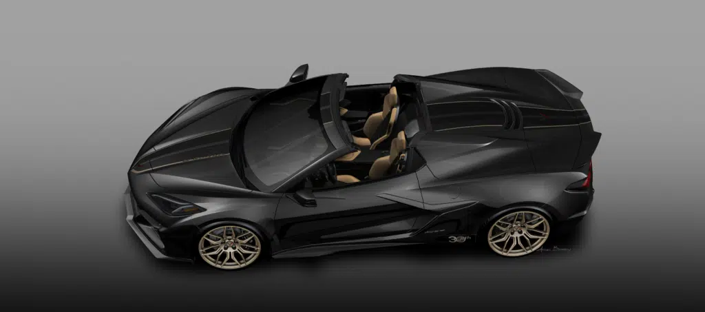 The NCM decided to raffle this special Corvette Z06 3LZ.
