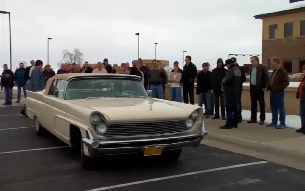 Car obsessed Neil Young 1959 Lincoln 'LincVolt' Continental is a unique restomod EV