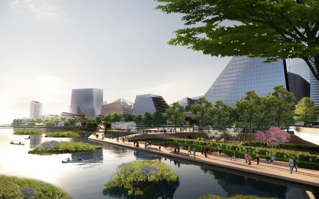 The car‑free Chinese city Net City, backed by Chinese tech giant Tencent, sounded like something straight out of science fiction when it was first revealed. 