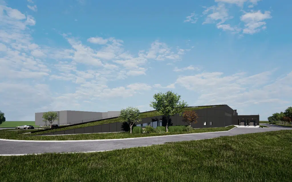 New Bugatti production facility, designed for the Bugatti Tourbillon hypercar