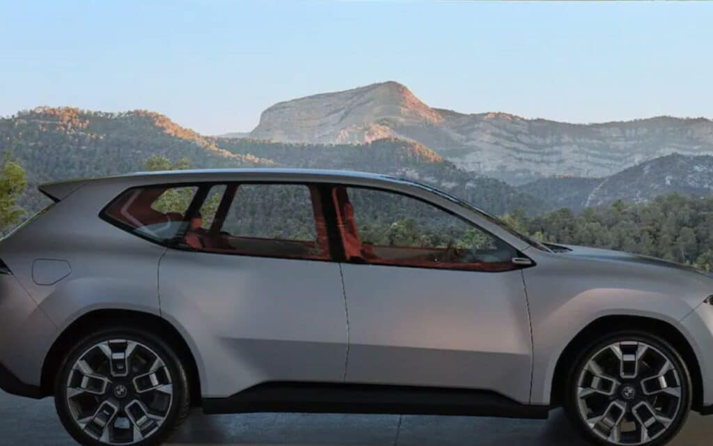 New EV car Vision Neue Klasse X