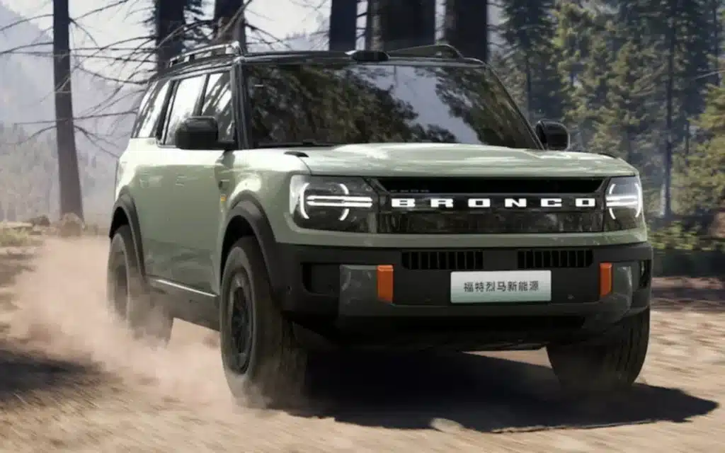 A new Ford SUV is here as a huge Bronco EV, but won't be available in America as it looks to charge horns-first into the Chinese market