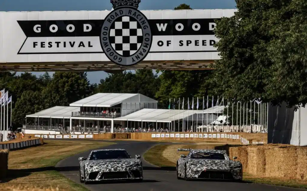 Formula 1 drivers Esteban Ocon and Ollie Bearman have been behind the wheel of the new Toyota supercar at Goodwood, and they absolutely love it