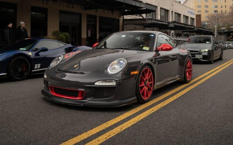 A new Sunday ritual is here - New Yorkers can now show off their Porsches and sports cars at Cars & Coffee event