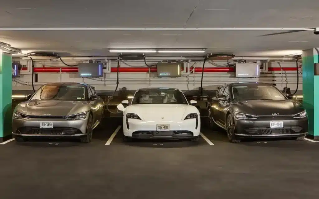 New York Los Angeles EV fast chargers