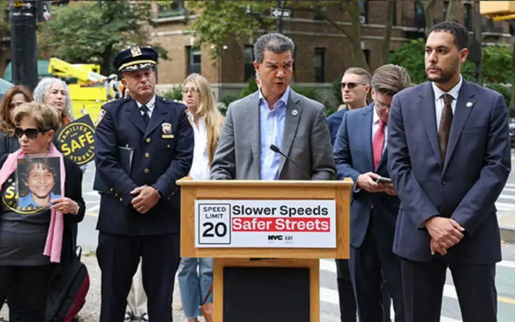 New York DOT cut speed limit