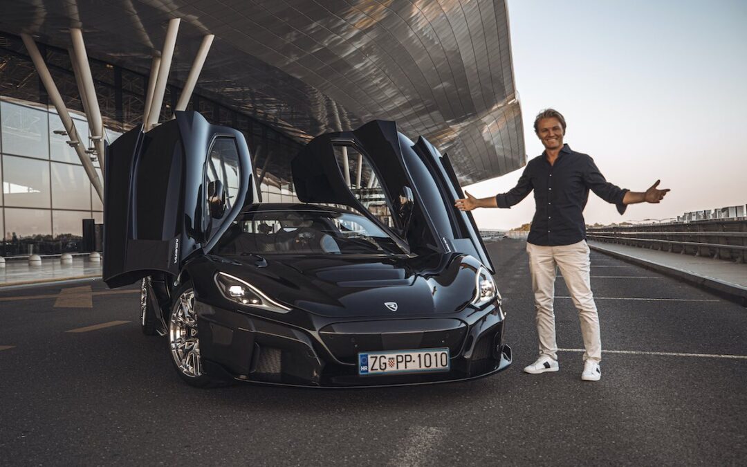 The first Rimac Nevera has been delivered to F1 champ Nico Rosberg