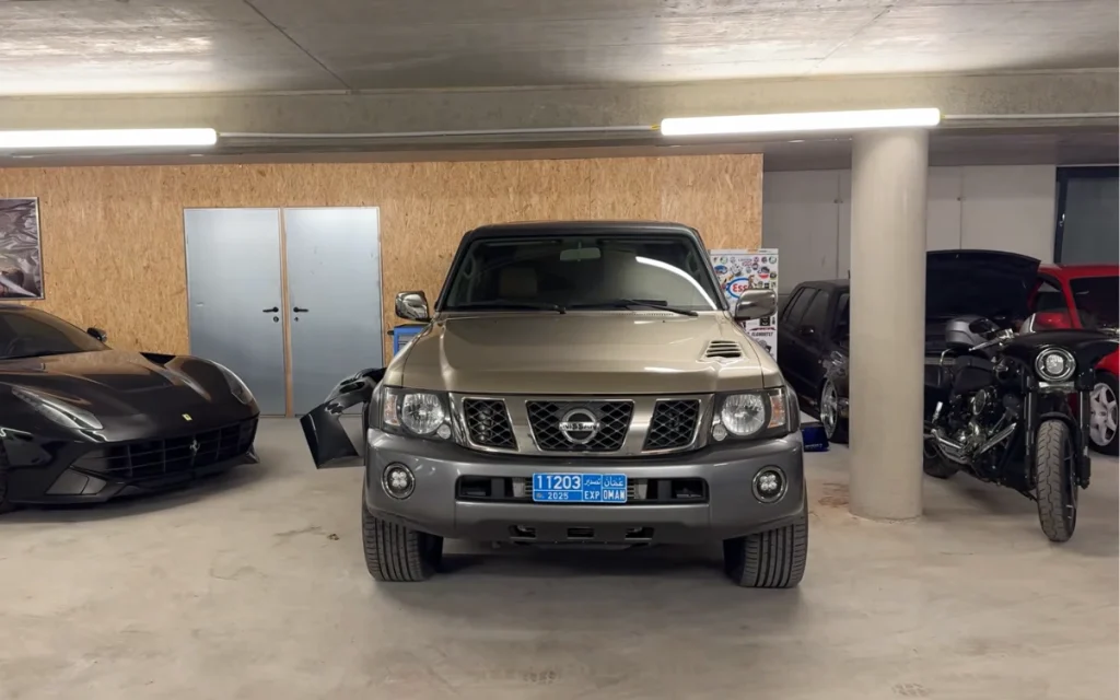 A Nissan Patrol racing on the Autobahn in a high-speed test that raises one simple question: how fast is too fast for a 2.5-ton SUV?