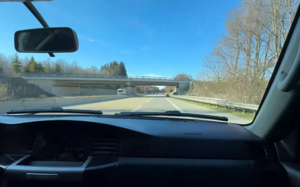 A Nissan Patrol racing on the Autobahn in a high-speed test that raises one simple question: how fast is too fast for a 2.5-ton SUV?