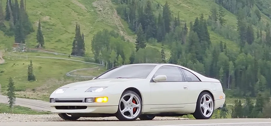 US man turning a 1992 Nissan 300ZX into an electric supercar with twin Tesla motors performs range testing to see how many real-world miles it can drive