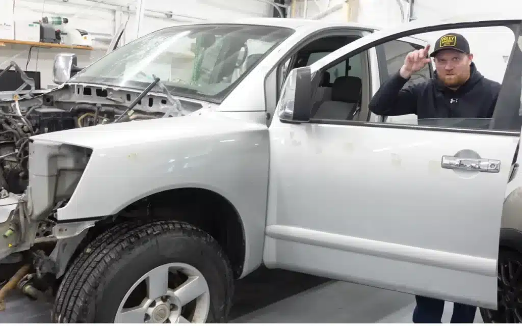 Nissan Titan from Kansas scrapyard