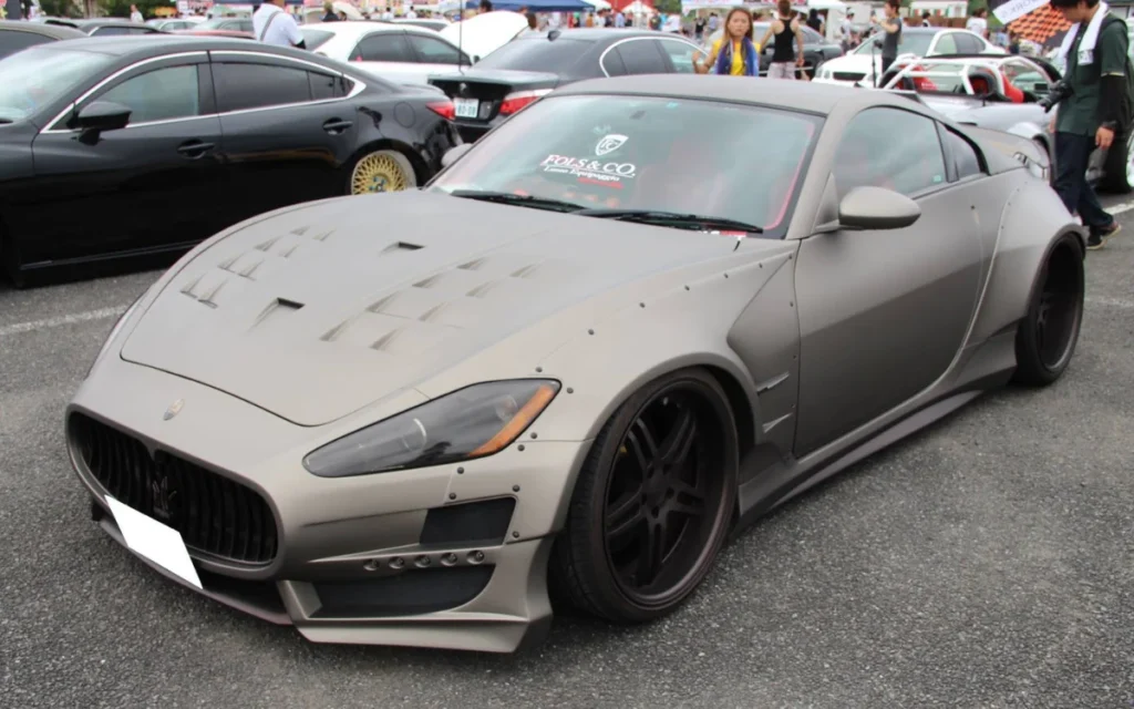 Nissan Z Porsche Maserati custom hybrid car