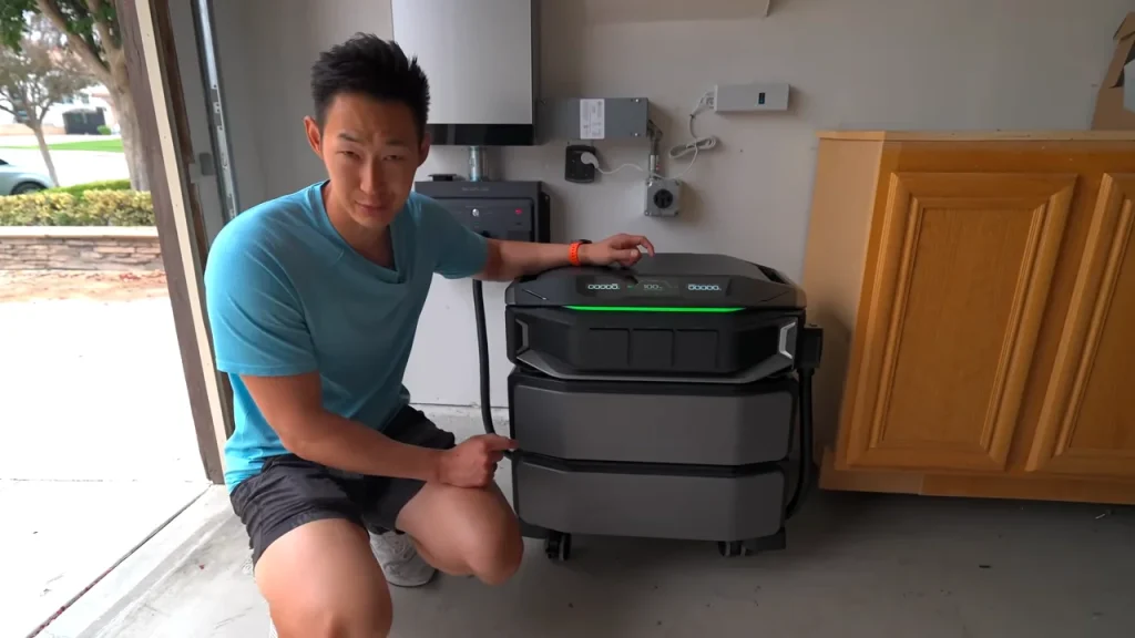 US man powers his entire house with a new battery to see if it's better than a Tesla Powerwall