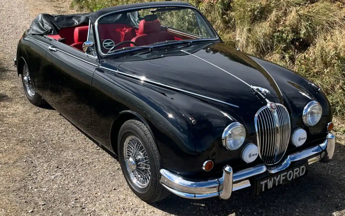 Jaguar MKII specially commissioned by Noel Gallagher despite never having a driving license is now for sale