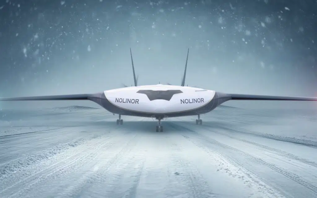 Nolinor Aviation Natilus Kona in the snow