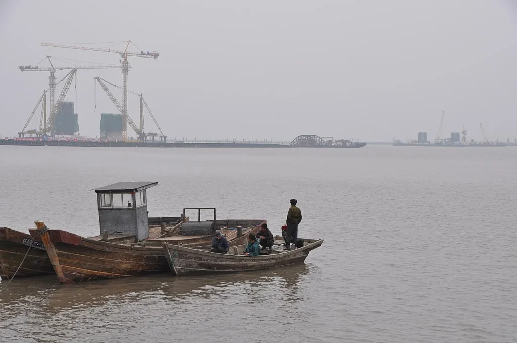 $350,000,000 ‘bridge to nowhere’ connecting China and North Korea shows signs of life after years of decay