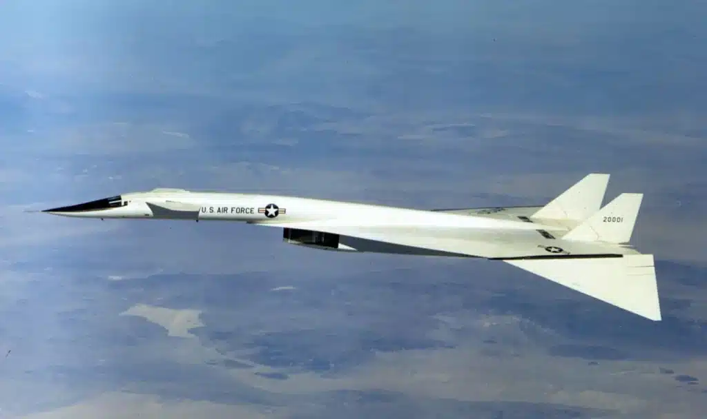 supersonic plane that hit 50% faster speeds than Concorde