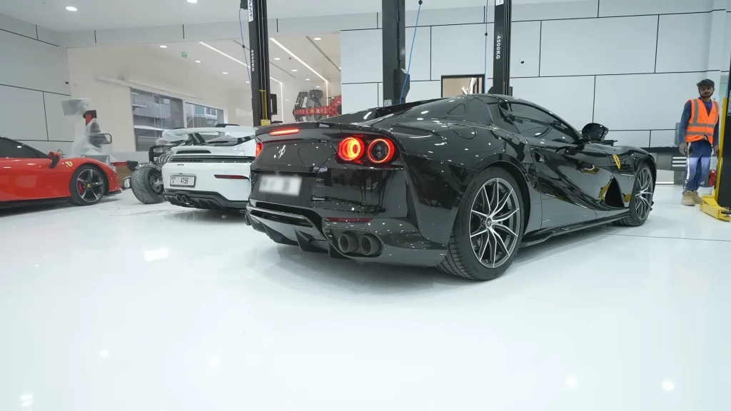 A Dubai workshop just fitted a full Novitec straight pipe exhaust to a Ferrari 812 Superfast supercar and it is loud enough to wake up an entire city