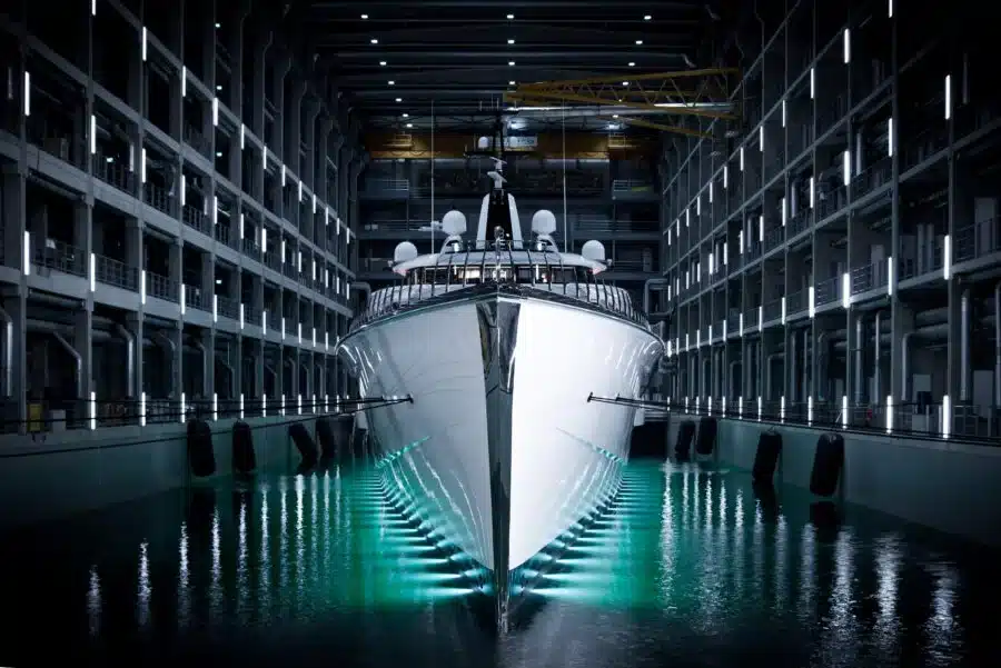 Superyacht-obsessed gaming billionaire just bought the entire shipyard behind some very iconic vessels