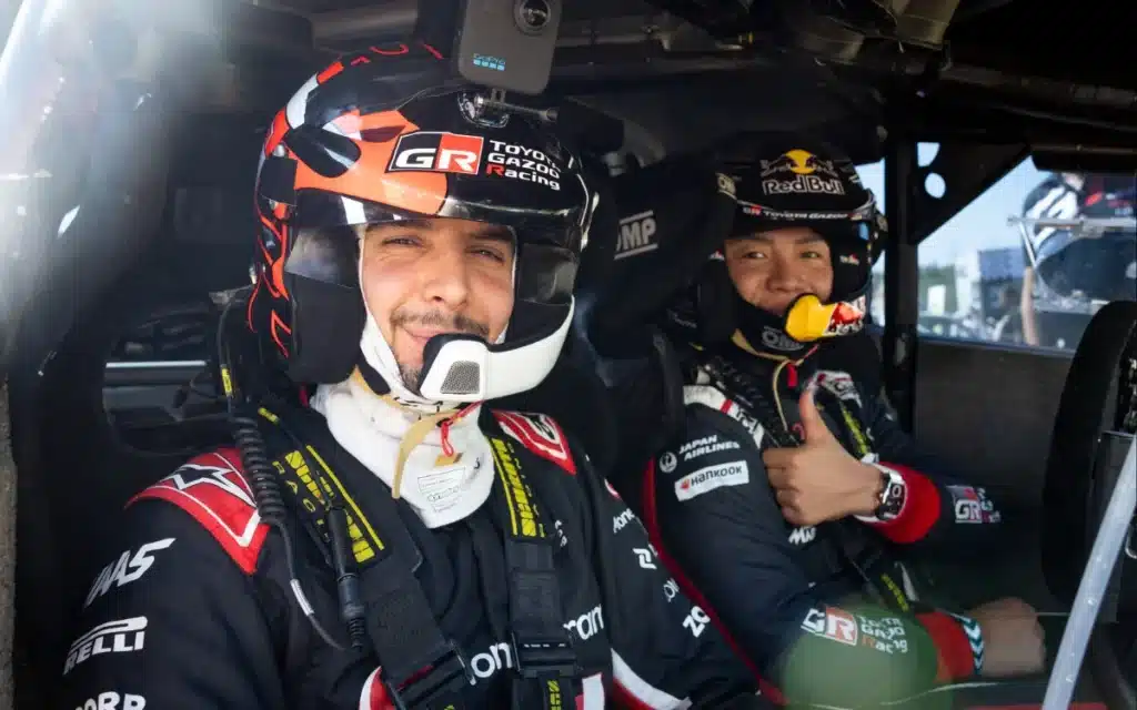 Formula 1 drivers Esteban Ocon and Ollie Bearman have been behind the wheel of the new Toyota supercar at Goodwood, and they absolutely love it