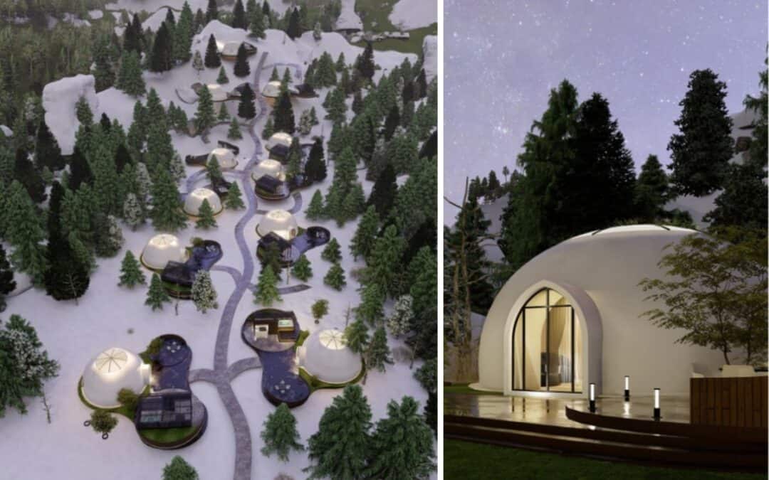 These luxury domes are made for the ultimate glamping getaway