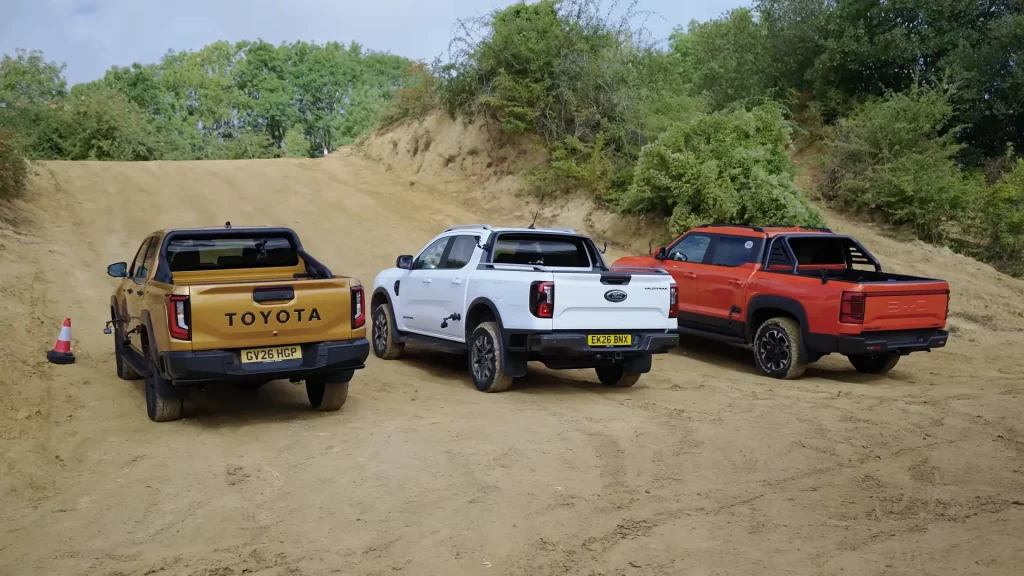 New BYD Shark lines up against Toyota Hilux and Ford Ranger in off-road test to see if it can beat them