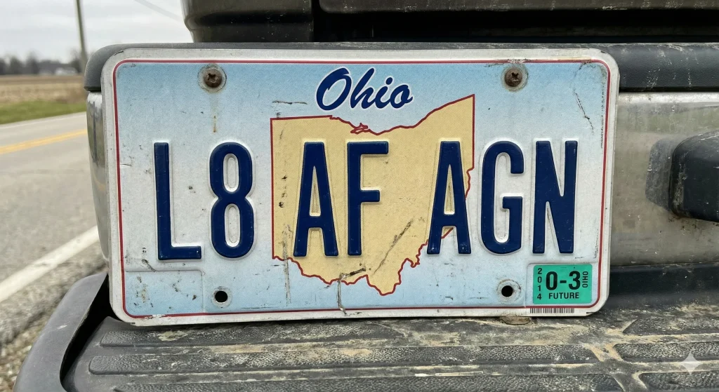 There were 891 rejected vanity plates in Ohio this year and some were truly bizarre