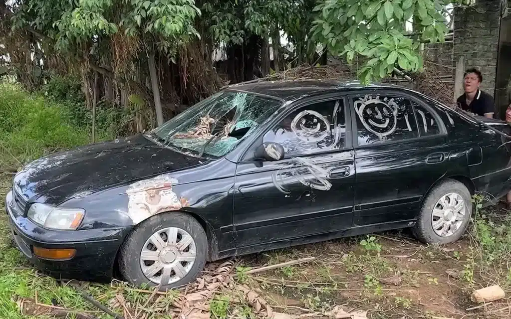 This Vietnamese car wizard has built a homemade Koenigsegg supercar from his girlfriend's old Toyota, and it's unrecognizable from the real Jesko