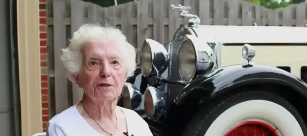 101-year-old Michigan woman still drove a 1930s car and kept it running herself