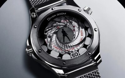 You can watch James Bond on the caseback of this Omega Seamaster
