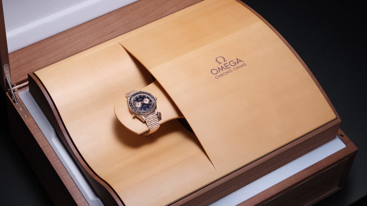 The Omega Speedmaster Chrono Chime is beautiful and insanely expensive