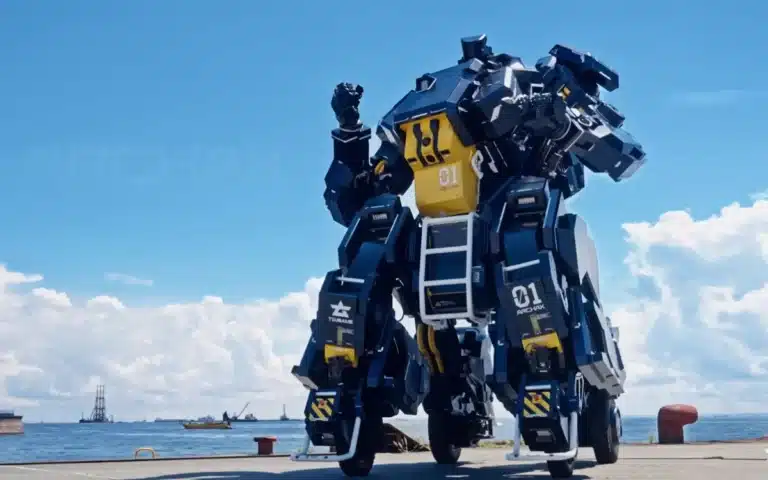 One of the most advanced robots in the world looks like something out of Power Rangers