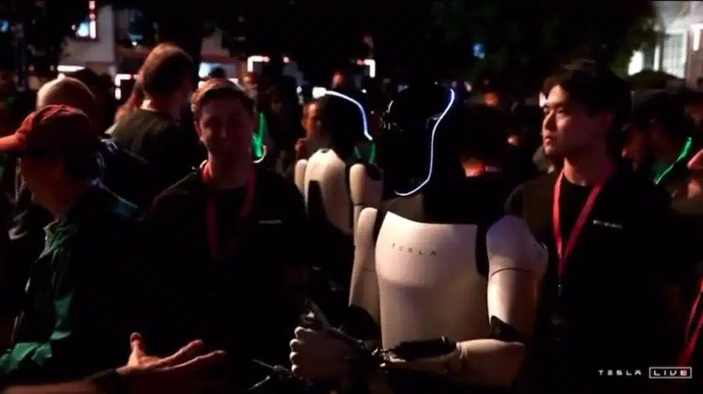 Humanoids at Tesla We, Robot event