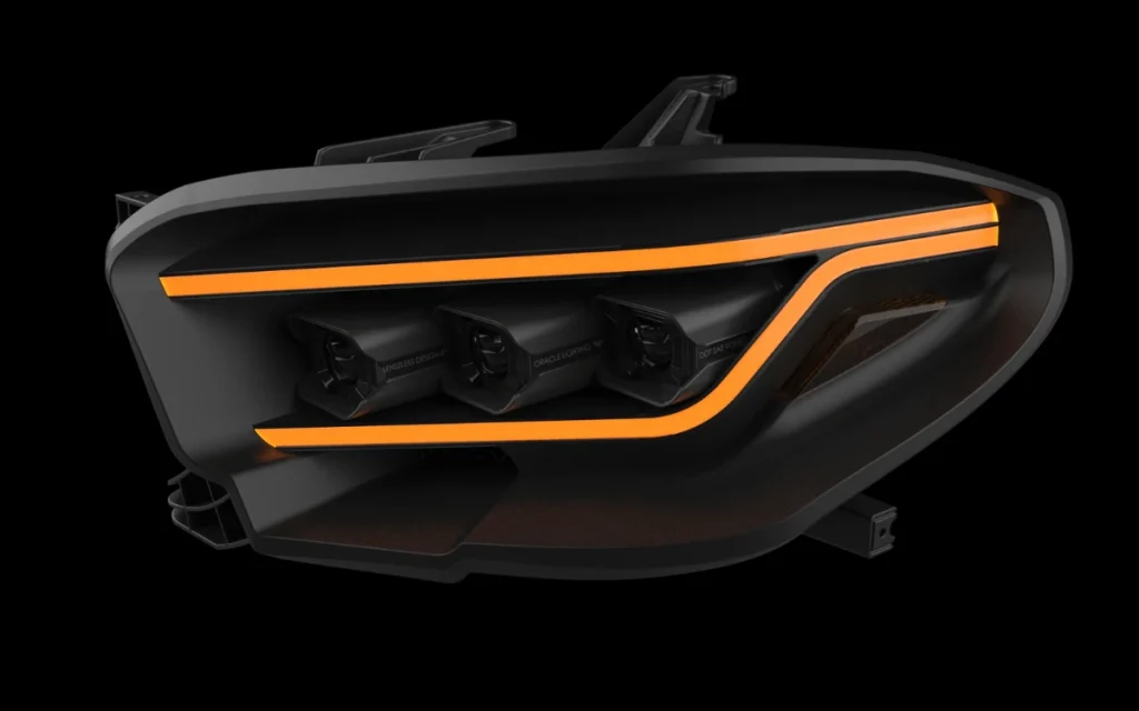 The world's first lensless LED headlights are here, and Oracle Lighting is putting them on the map, with the Toyota Tacoma getting first dibs.
