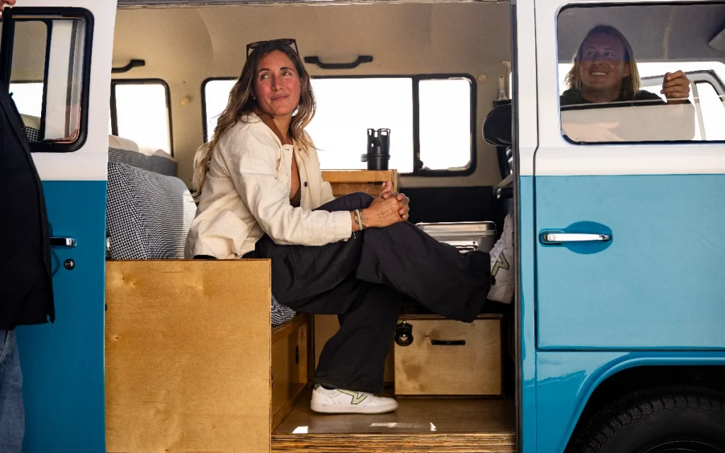 This is what the 1977 Volkswagen Microbus that survived the California wildfires looks like after its full restoration by VW