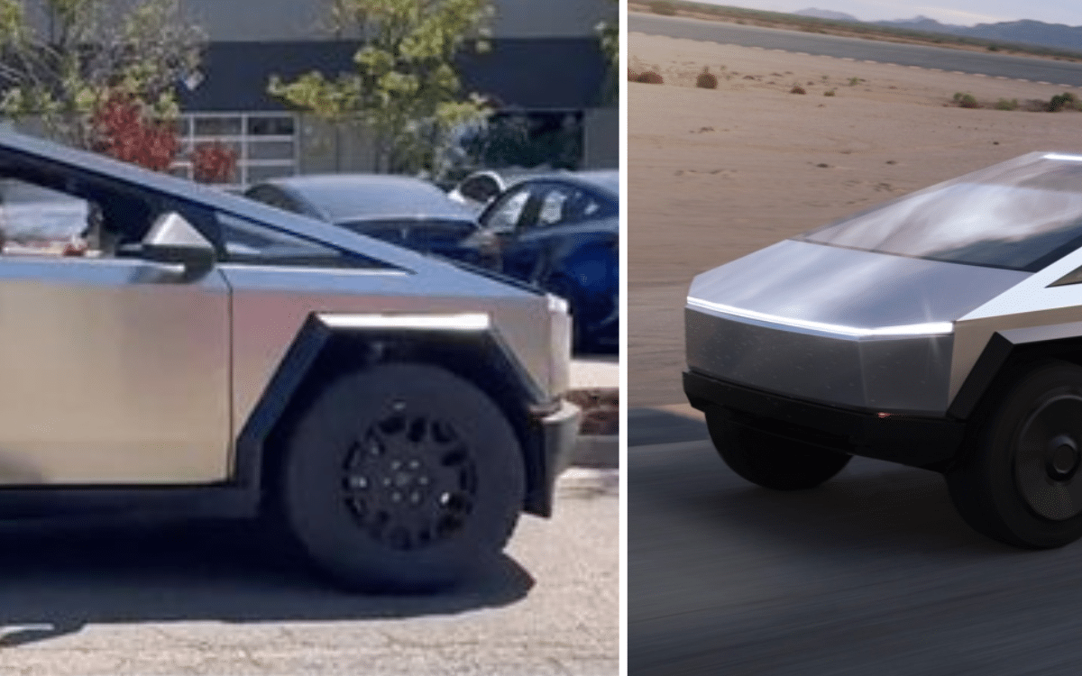 Original Tesla Cybertruck concept art compared to real thing shows off very different vehicles