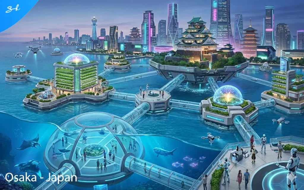 We asked AI to predict what the 20 most populated cities will look like in the year 5000, and this is the technological paradise it created