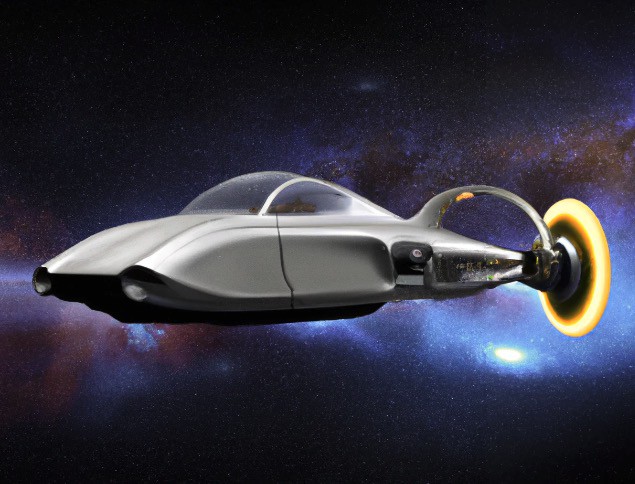 Space car created with AI