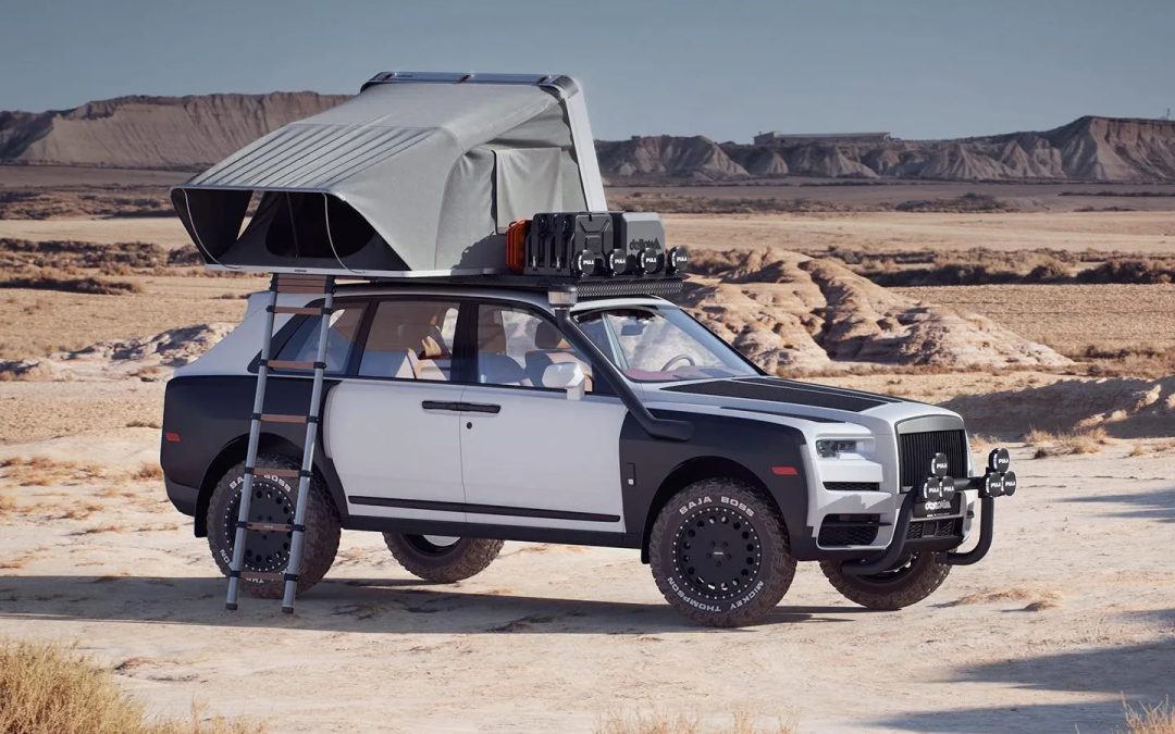 $600k Rolls-Royce Cullinan is modded for extreme 4×4 adventures