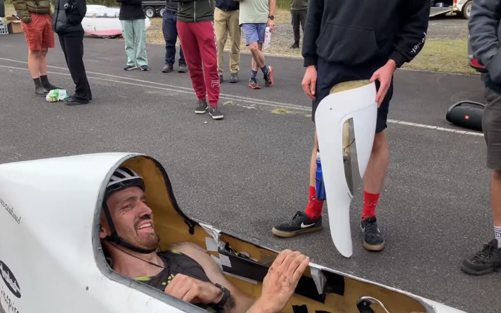 The $11K velomobile that broke land speed records with nothing but pedal power