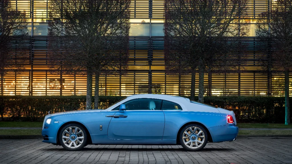 The worlds first luxury Rolls-Royce Wraith to be covered in pink diamonds spotted in Dubai looking like it's worth an unfathomable number of millions