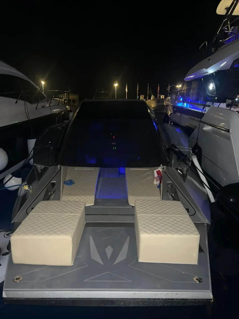 This futuristic Code X powerboat looked like a Tesla Cybertruck 25 years ago, and now its comeback is showing just how far ahead it really was