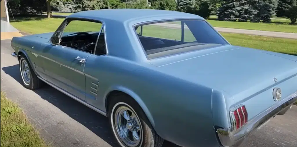 To PJ's shock, the Mustang is exactly the same as it was 40 years ago.